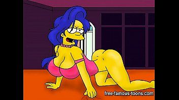 Marge simpson dibujo parodia