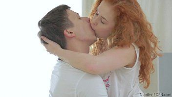Redhead dilettante takes a mouthful of cum