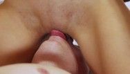 Muff licking and facesitting orgasms close up - hotkralya rides his face